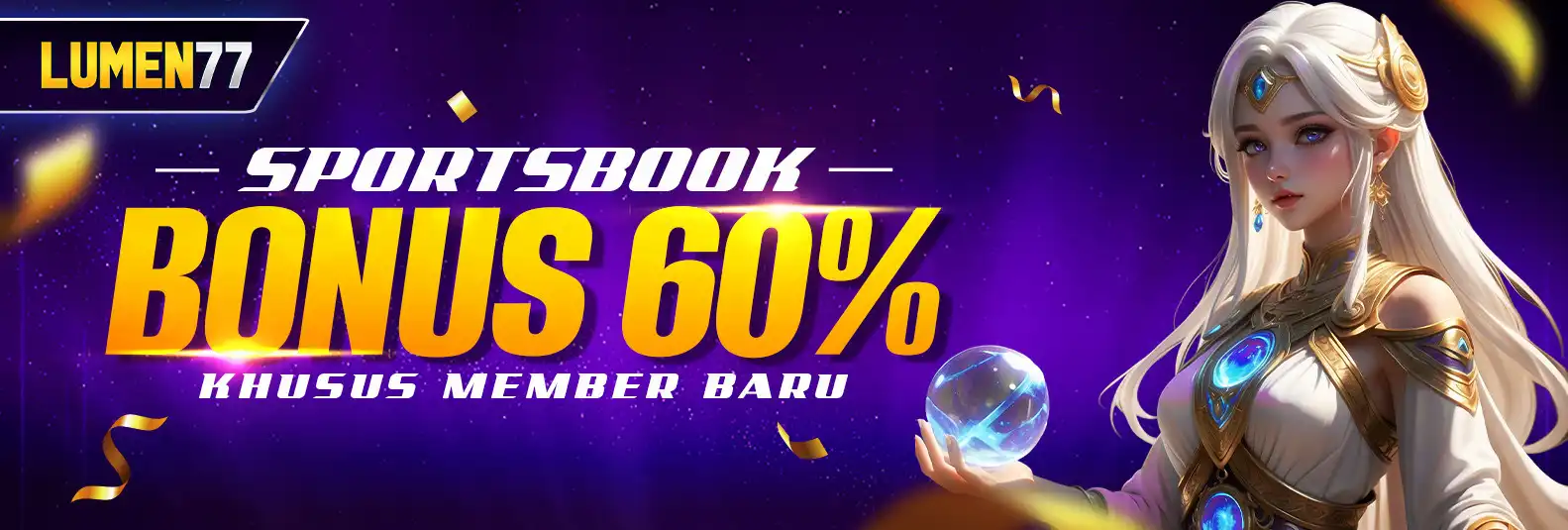 BONUS MEMBER BARU 60% SPORTBOOK
