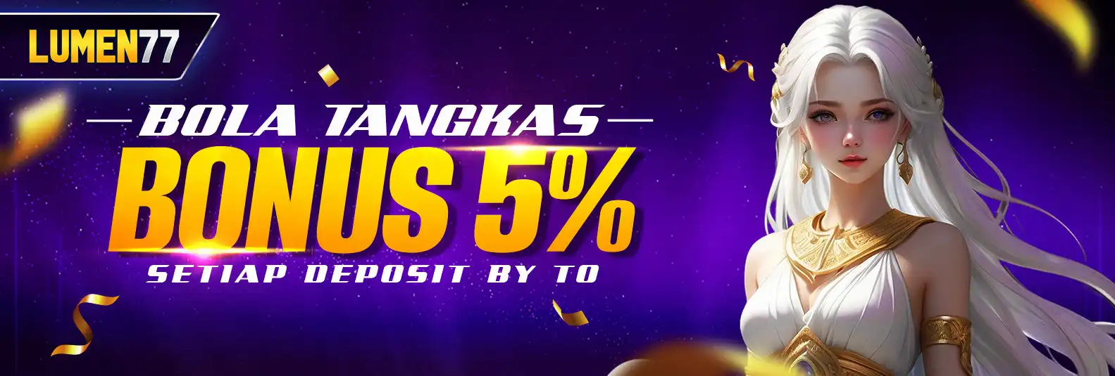 BONUS DEPOSIT 5% BOLA TANGKAS BY TURNOVER